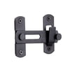 180-Degree Flip Easy Installation Sliding Door Safety Lock for Barn Doors, Pet Doors, Bathrooms, Sliding Doors and Cabinets