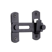 180-Degree Flip Easy Installation Sliding Door Safety Lock for Barn Doors, Pet Doors, Bathrooms, Sliding Doors and Cabinets
