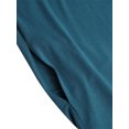 thumbnail image 3 of Bellella Robe Longue Femme Manches Maxi Robes Col Haut Ample Dames Bleu P, 3 of 6