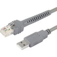"Symbol Ls2208 USB Cable Coiled Spiral Extension Cable for Symbol