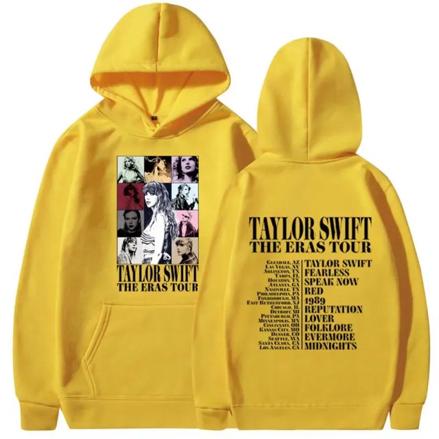Sudadera con capucha de lana para hombre, jersey con estampado de Taylor The Eras Tour Swift, de gran tamaño, informal, de manga larga, para otoño xuanjing unisex