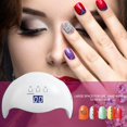 thumbnail image 2 of Útil lámpara de uñas LED UV de 48 W, secador de esmalte de uñas en gel, herramienta de manicura de curado (enchufe de EE. UU.), 2 of 14