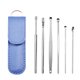 thumbnail image 1 of Cuchara limpiadora de orejas de acero inoxidable, Kit de herramientas de eliminación de cera de oreja para bebés y adultos, 6 piezas, 1 of 4