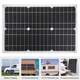 thumbnail image 4 of Kit inversor de panel solar DC12V a AC 220V solar completo con controlador, 4 of 10