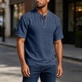thumbnail image 6 of Guluxicc T Shirt for Mens Summer Casual V Neck Tops, 6 of 9