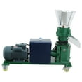 thumbnail image 4 of 2MM Chicken Feed Pellet Mill Machine Animal Poultry Livestock Pellet Making Machine with 4 Head Press Rollers 220V, 4 of 15