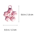 thumbnail image 2 of unbranded 5Ud Colgante Para Collar De Mascotas De Cerezo Rosa, 2 of 7