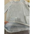 thumbnail image 3 of WILLBEST Fall Womens Tops Womens Winter Coat Loose Wool Jacket Long Sleeved with Pockets, 3 of 6
