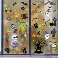 thumbnail image 2 of Halloween Window Stickers, 173Pcs Black Cat & Skeleton & Ghosts, 2 of 6