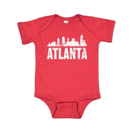 

Inktastic Atlanta Skyline Grunge Gift Baby Boy or Baby Girl Bodysuit