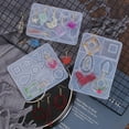 thumbnail image 5 of MesaSe Silicon Earring Necklace Pendant Resin Mold DIY Making Jewelry Epoxy Mould Craft, 5 of 5