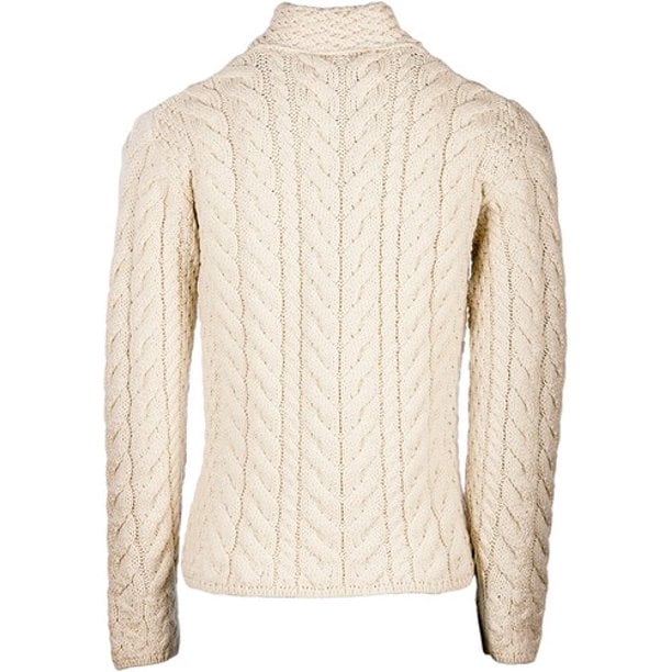 Women's Signature Cotton Fisherman Sweater, Short Cardigan, 60% OFF