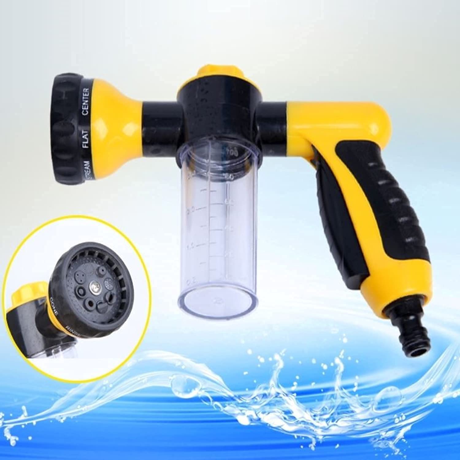 Pressure Hose Nozzle Foam Gun Garden Watering Car Wash spray pet Plant Sprinkler