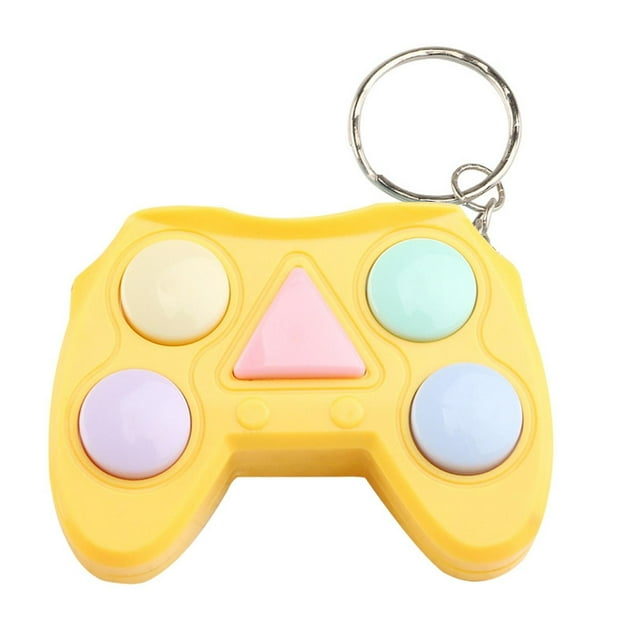 Juego Keychain HUOGUO Mini Handle LED juegos de memoria electrónica