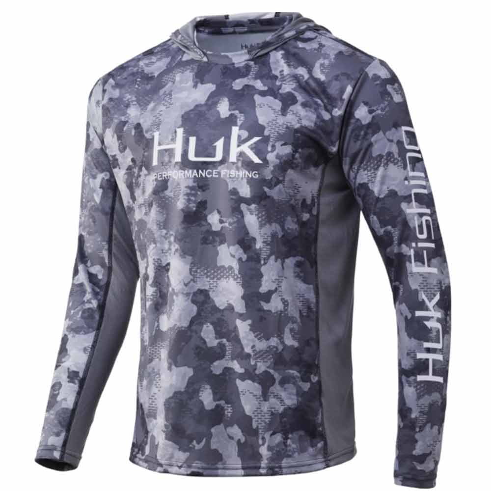 30% Off HUK Youth Icon X Refraction Camo Hoodie-Fishing Shirt--Pick Color/Size 