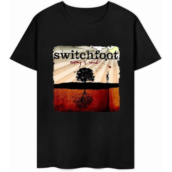Switchfoot Band Black T-Shirt Cotton Full Size Unisex S-5XL