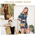 thumbnail image 3 of AOUNQ Straw Purses and Handbags for Women Woven Clutch Purse Summer Beach Crossbody Shoulder Bag, 3 of 8