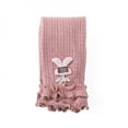 thumbnail image 5 of Promotion! Children Girls Soft Cute Thick Stretchy Solid Color Rabbit Decoration Pants Leggings, 5 of 6