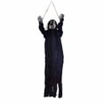 thumbnail image 1 of ziyahi Spooky Outdoor Halloween Decorations Long Haired Ghosts To Set Scene Terrifying Hanging Ghosts Set type+3, 1 of 6