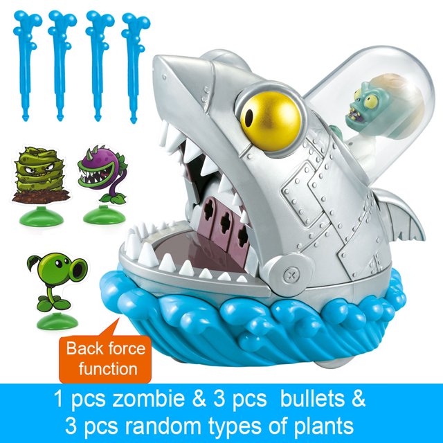1pcs New PLANTS VS ZOMBIES PVZ Pea Shooter Boss Action Figure Model Toy Dolls Shooting Dave Allstar Toy Kids Gifts For Boys