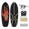thumbnail image 3 of Monopatín para principiantes, cubierta de de arce, completo para , jóvenes, , ruedas de camiones, rodamiento ABEC, patín de arranque, t Garra DYNWAVEMX  Patineta completa, 3 of 4
