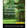 Decision Analysis for Management Judgment [Paperback - Used]