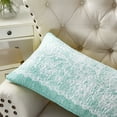 thumbnail image 5 of Home Soft Things 2 Piece Printed Microfiber Throw Pillow Cover Set - Emma Teal Aqua - 14" x 26", 5 of 5
