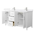 thumbnail image 7 of Wyndham Collection Wch717160d-Qtz-Unsmxx Elan 60" Free Standing Double Basin Vanity Set -, 7 of 7