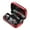 Red, variant on dollar items True Wireless Bluetooth Earbuds with Active Noise Cancellation and Mic, USB-C Charging, IPX4 Rating, Up to 8.5 Hours of Playtime