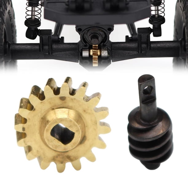 Engranajes De Eje Trasero Delantero De Acero Desmontable, Engranajes Diferenciales Overdrive Compatibles Con 1/24 Axial Scx24 90081, Piezas De Actualización De Coche Trepador De Control Remoto sonducket EL016049-00