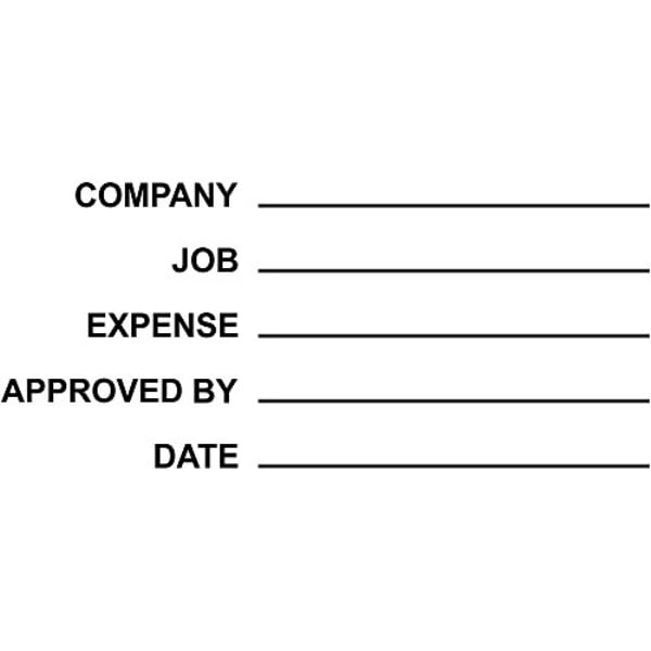 general ledger expense approved stamp accounting stamp  selfinking