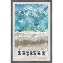 Marmont Hill Blue Sunshade Framed Wall Art
