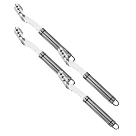 

2PCS Peeler Kitchen 2Pc Stainless Steel Cutter And Corer Green Pepper Seeder Seed Corer Pepper Kitchen Tool