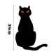 thumbnail image 5 of 2 estacas de jardín con de gato, hierro para Halloween para patio Gloria Estaca de silueta, 5 of 9