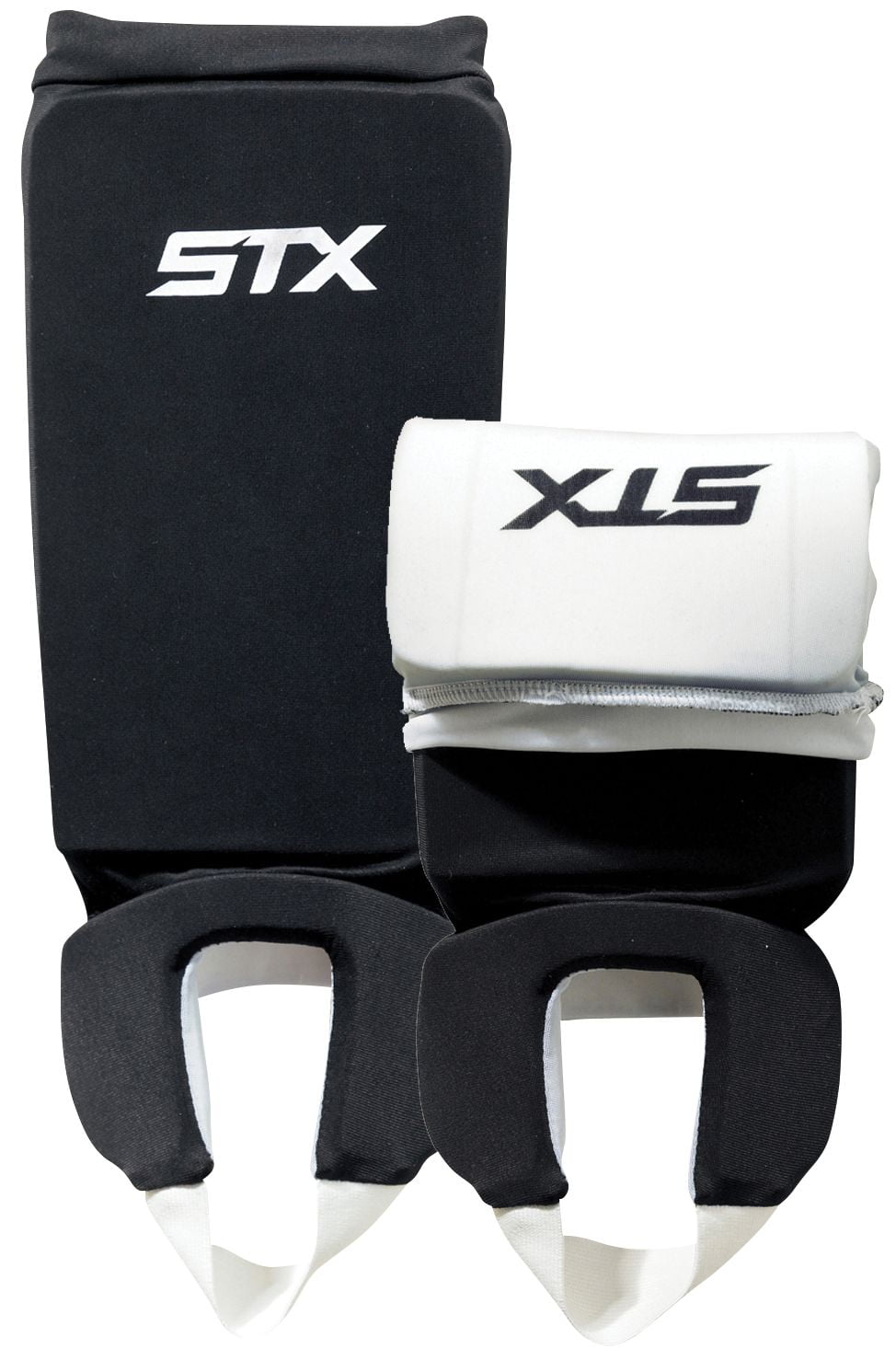 STX Youth Reversible Field Hockey Shin Guards Black White by