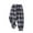 Dark Gray, variant on Atogsazn Kids Boys Plaid Pajamas Pants Casual Fleece Lined Elastic Waist Loungwear for Children Sleep Pjs Trouser Clothing Dark Gray 3-4 Years Fashion