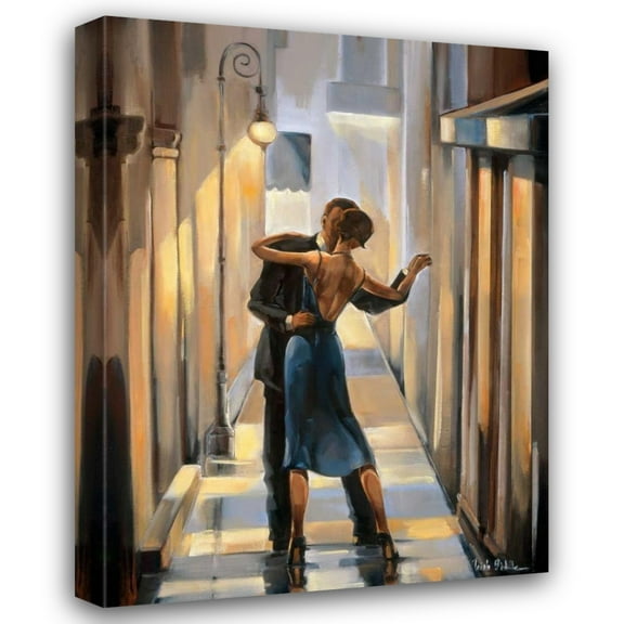 Trish Biddle 19x24 Gallery Wrapped Canvas Wall Art Titled - Reflections II