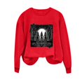 thumbnail image 4 of Enjoytime Halloween Sweatshirts for Women Funny Printed Crew Neck Long Sleeve Tops Fall Fashion Casual Spooky Season Sweatshirt, 4 of 6