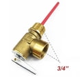 thumbnail image 3 of 2X RV Automatic Safety Relief Valve 3/4inch NPT for Hot Water Heater Temperature Pressure Relief Valve 150PSI, 3 of 5