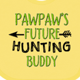 thumbnail image 4 of Inktastic Pawpaws Future Hunting Buddy Boys or Girls Baby Bib, 4 of 4