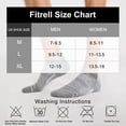 thumbnail image 2 of Calcetines FITRELL para Hombre Paquete de 6 para Correr Tobilleros con Almohadilla, 2 of 9