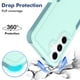 thumbnail image 3 of Funda para Samsung Galaxy S25 FE Verde Resistente + Protector de Pantalla, 3 of 7