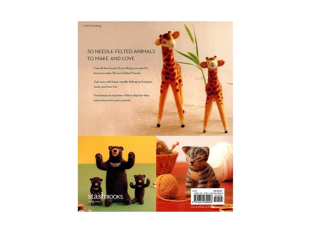 Happy Wool Felt Animals - C&T Publishing