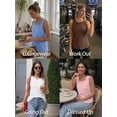 thumbnail image 7 of DONYUDE Women's Square Neck Tank Top | Soft Lightweight Sleeveless Shirt, Loose Fit Flowy Summer Basic for Layering, Casual & Workout, 7 of 7