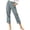 Gray, variant on Oksale Linen Ankle Pants Women Casual Dressy Cuffed Hem Petite Pants with Pockets Lightweight High Waisted Button Summer Pants 2026 Gray M