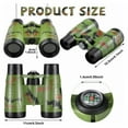 thumbnail image 6 of Binoculars For Kids 3 、5、 7、 8、12 Years Old With Compass And Neck String Toddler Educational Toy Binoculars Telescope Strap Lens Gift Set For Camping Adventure, 6 of 9