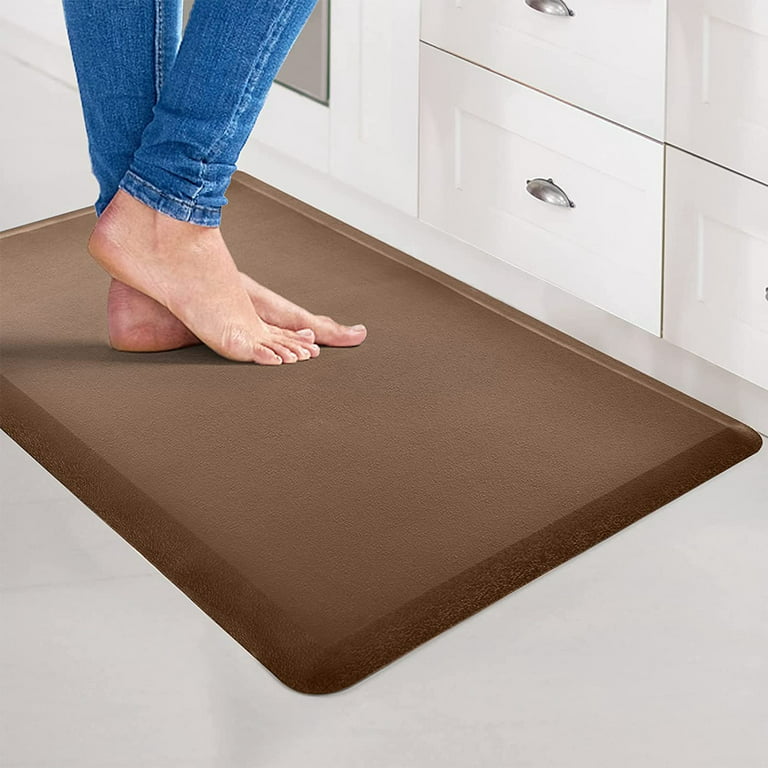 PEACNNG Anti Fatigue Mat Cushioned Kitchen Mat - Non Slip Foam