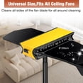 thumbnail image 3 of Ceiling Fan Cleaner Duster with Extension Pole, Fan Blade Cleaner Microfiber Cleaning Tool with Reusable Chenille Mop Head for High Ceiling Fan Blade Blinds Cobweb, 3 of 4