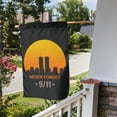 thumbnail image 3 of 9/11 We Will Never Forget Garden Flag Decoration Yard Farmhouse Double Sided Holiday Party Outdoor Camping Decor Flags 12x18in, 3 of 7