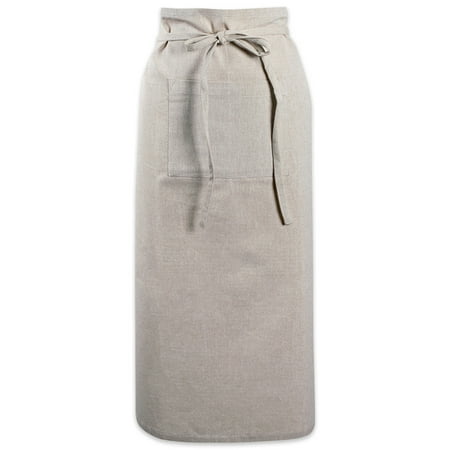 

Design Imports Natural Solid Chambray Bistro Apron